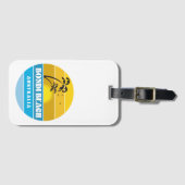 Bondi Beach Australia Button Bagagelabel (Voorkant (horizontaal))