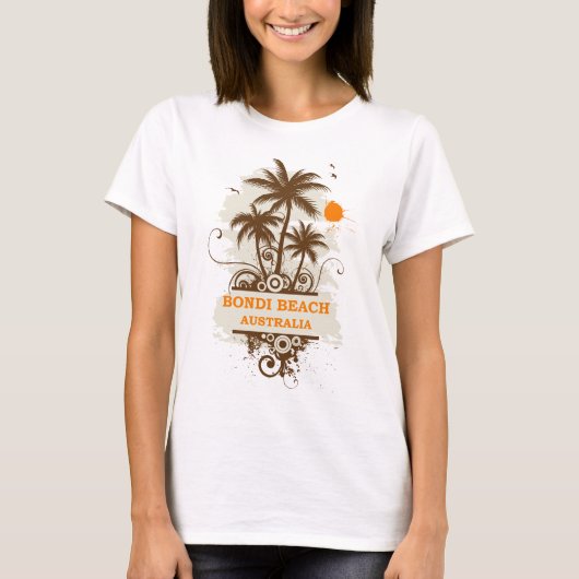 Bondi Beach Australia T-shirt (Voorkant)