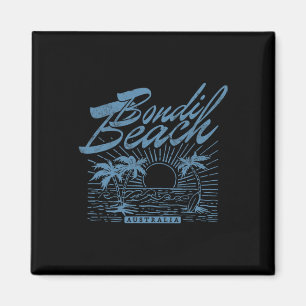 Bondi Beach Australië Distressed Surf Beach Magneet