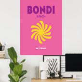 Bondi Beach Australië Poster (Thuiskantoor)