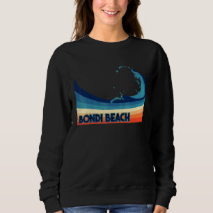 Bondi Beach Australië Retro Surfen Zeilen & Vissen Trui