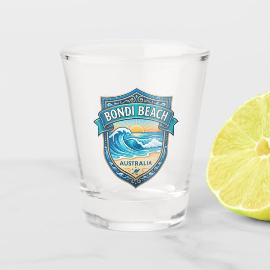 Bondi Beach Australië Shot Glas (Voorkant)