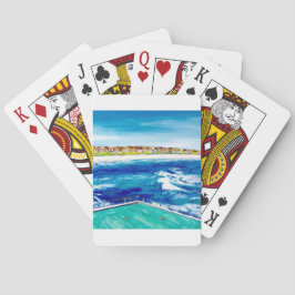 Bondi Beach Icebergs Pokerkaarten