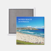 Bondi Beach Magnet Magneet (Voorkant / Achterkant)