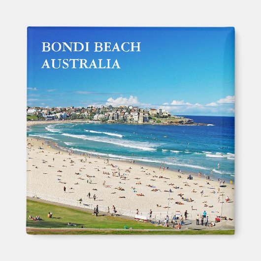 Bondi Beach Magnet Magneet (Voorkant)