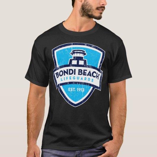 Bondi Beach Rescue grappig T-shirt (Voorkant)