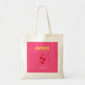 Bondi Beach, roze Tote Bag (Voorkant)