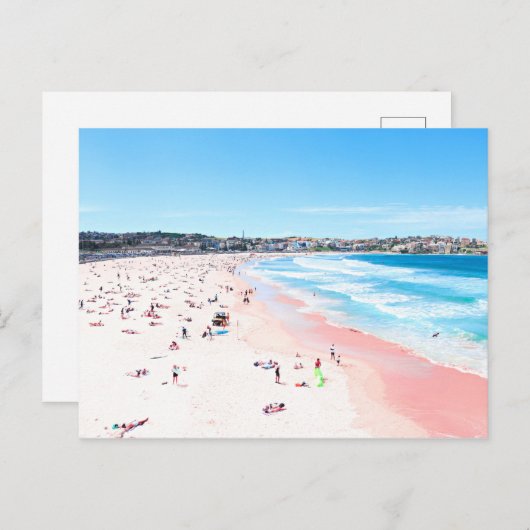 Bondi Beach Sydney Australia Briefkaart (Voorkant / Achterkant)