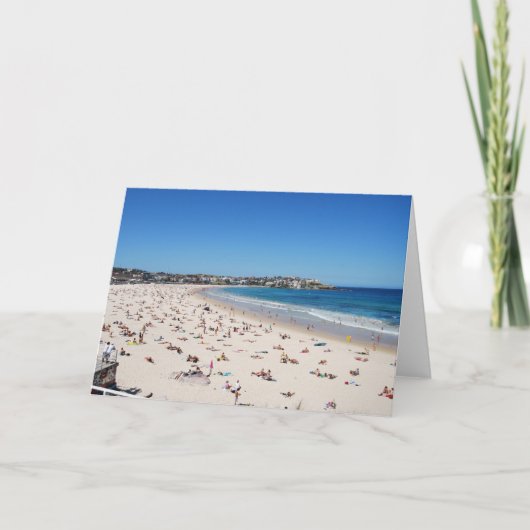 Bondi Beach, Sydney, Australië Kaart (Voorkant)