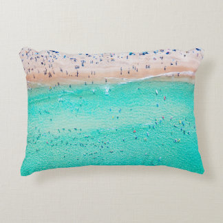 Bondi Beach uitzicht op een perfecte zomerdag Accent Kussen