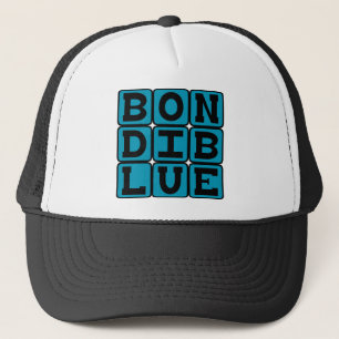 Bondi Blue, kleur Trucker Pet