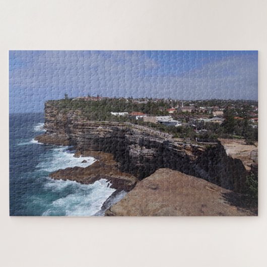 Bondi Coast Panorama & Sydney Beach/Australië Legpuzzel (Horizontaal)