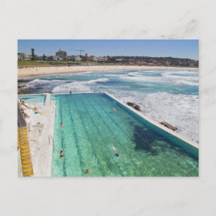 Bondi Icebergs op Bondi Beach Briefkaart