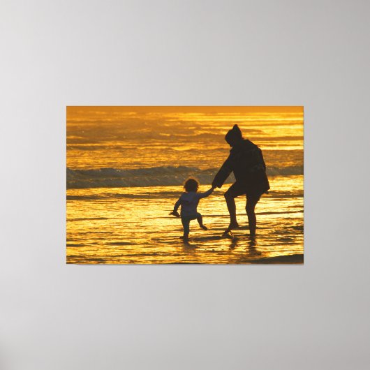 BONDI STRAND 40x60 Canvas Afdruk (Voorkant)