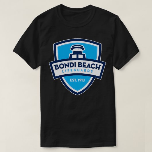 Bondi strandredding 2 t-shirt (Design voorkant)