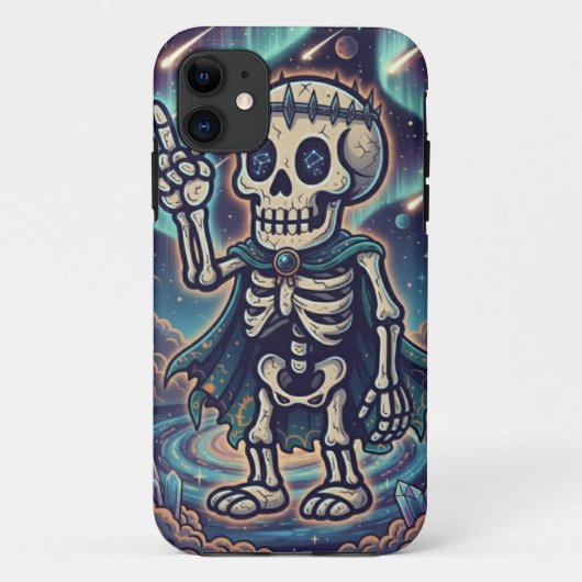 Bone-a-Fide Cool Cases: Cartoon Skeleton Style Case-Mate iPhone Case (Achterkant)