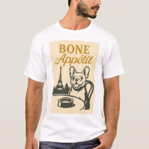 Bone Appétit Franse Bulldog Shirt