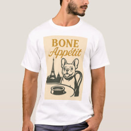 Bone Appétit Franse Bulldog Shirt