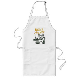 Bone Appétit Frenchie-Schort Lang Schort