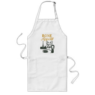 Bone Appétit Frenchie-Schort Lang Schort