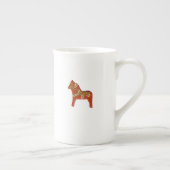 Bone China Dala Cheval Mug (Droite)