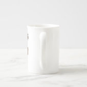 Bone China Mok Vioolontwerp (Achterkant)
