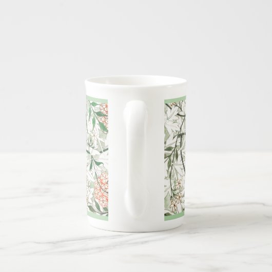 BONE CHINA MOK : WILLIAM MORRIS : JASMINE (Achterkant)