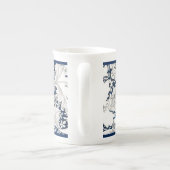 BONE CHINA MOK : WILLIAM MORRIS : WALLFLOWER (Achterkant)