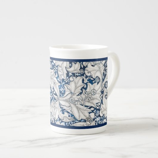 BONE CHINA MOK : WILLIAM MORRIS : WALLFLOWER (Voorkant rechts)
