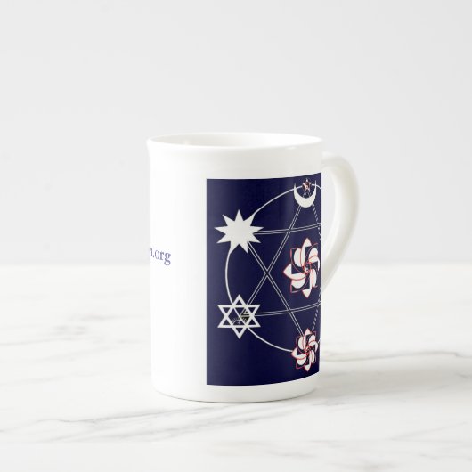 Bone China Mug (Devant droit)