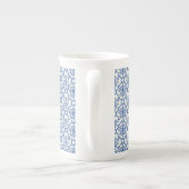Bone China Mug Blue Damask (Dos)