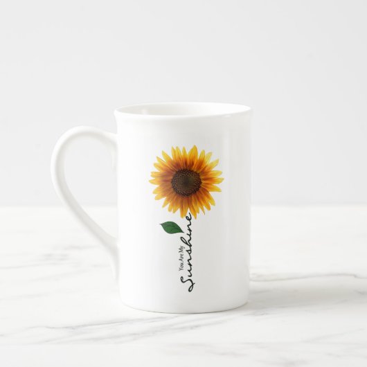 Bone China Mug - Vous êtes mon soleil (Gauche)