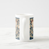 BONE CHINA MUG : WILLIAM MORRIS : HONEYSUCKLE (Dos)