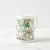 BONE CHINA MUG : WILLIAM MORRIS : JASMINE (Devant droit)