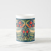 BONE CHINA MUG : WILLIAM MORRIS STRAWBERRY THEVES (Devant)