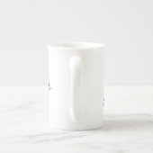 bone china porselein kop (Achterkant)