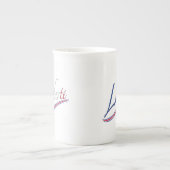 bone china porselein kop (Voorkant)