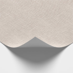 Bone Colored Burlap Texture Cadeaupapier