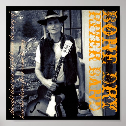 Bone Dry River Band Poster (Voorkant)
