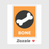 BONE Halloween Sticker (Feuille)