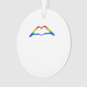 Bone Hands Heart Classic Ornament (voorkant)