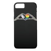 Bone Hands Heart Pride Progress Case-Mate iPhone Case (Achterkant)