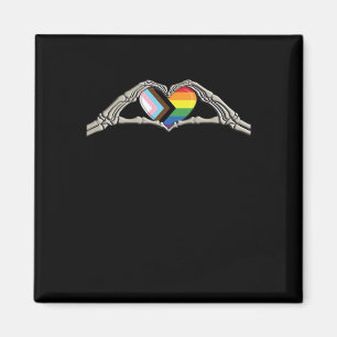 Bone Hands Heart Pride Progress Magneet