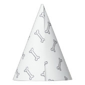 Bone Pattern Dog Party of Halloween Pet Feesthoedjes (Achterkant)