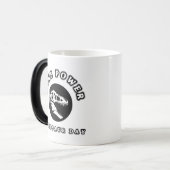 Bone Power - Dinosaurus Day Skull Design Magische Mok (Voorkant links)