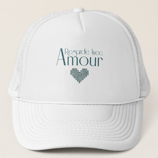 Boné Regarde Avec Amour Trucker Pet (Voorkant)