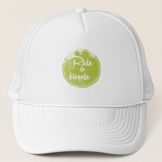 Boné Ride a Bicycle Trucker Pet (Voorkant)