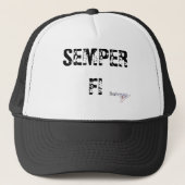 boné SABBRAGE SEMPER FI Trucker Pet (Voorkant)