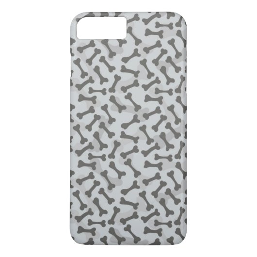 Bone Textern Pattern Greyscale Case-Mate iPhone Case (Achterkant)