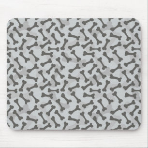 Bone Textern Pattern Greyscale Muismat